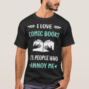 Camiseta Libros de Cómic de Annoy Me Cómics