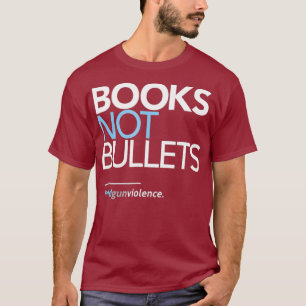 Camiseta Libros de control de armas no balas