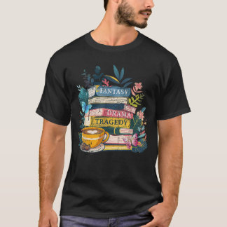 Camiseta Libros de Dramaragedia de Fantasía Divertidos suti