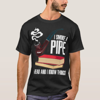CAMISETA LIBROS DE FUMADORES DE TUBERÍAS