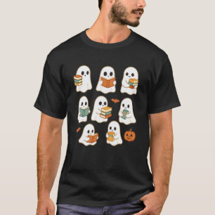 Camiseta Libros de lectura de fantasmas Amantes de los libr