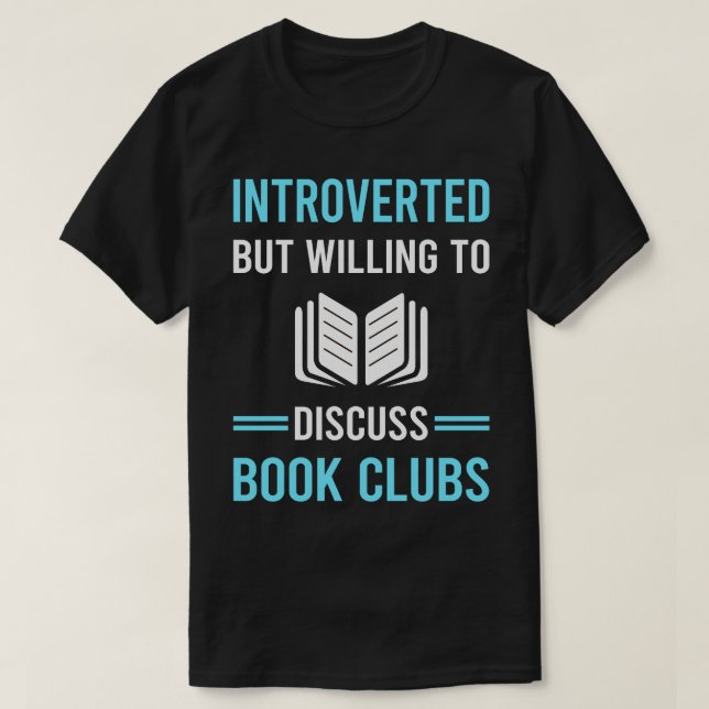 Camiseta Libros de lectura de lectores de libros en el club (Diseño del anverso)