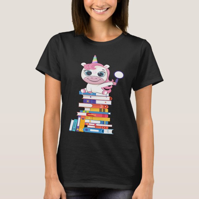 Camiseta Libros de lectura de orujo de orujo (Anverso)