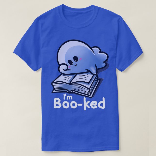 Camiseta Libros de lecturas de fantasmas en libros de Hallo (Diseño del anverso)