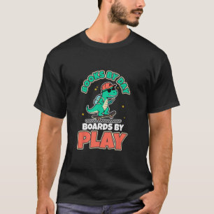 Camiseta Libros de patineta de dinosaurios Actividad divert