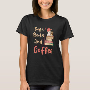 Camiseta Libros De Perros Y Libros De Café, Nerds 3