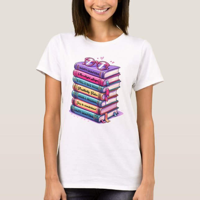 Camiseta Libros de positividad (Anverso)