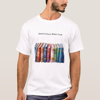 Camiseta Libros de tapa dura con texto personalizable para 