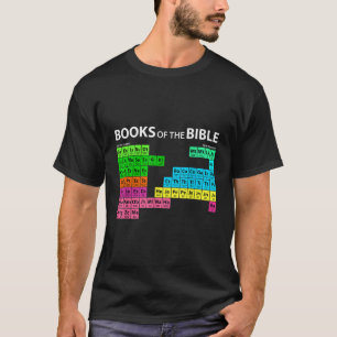 Camiseta Libros del Pastor Seminario de Mesa Periódica Bibl