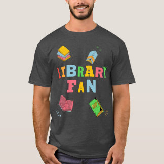 Camiseta Libros divertidos de biblioteca literatura libros