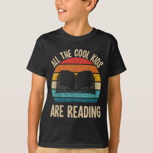 Camiseta Libros divertidos de lectura libros biblioteca bib