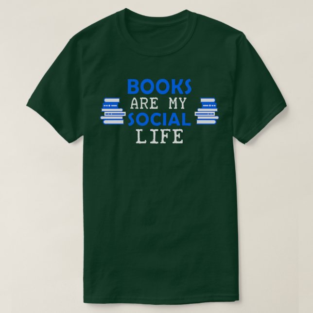Camiseta Libros divertidos frente a la máscara (Diseño del anverso)
