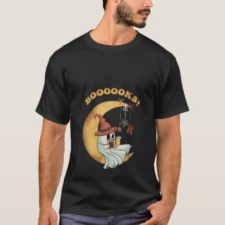 Camiseta Libros divertidos libros fantasma biblioteca de li