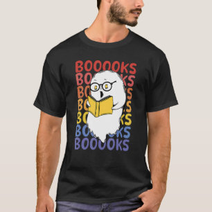 Camiseta Libros espeluznantes leyendo fantasma - por amor a