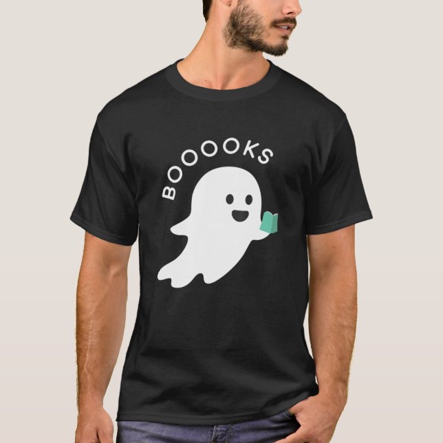 Camiseta Libros fantasma (Anverso)