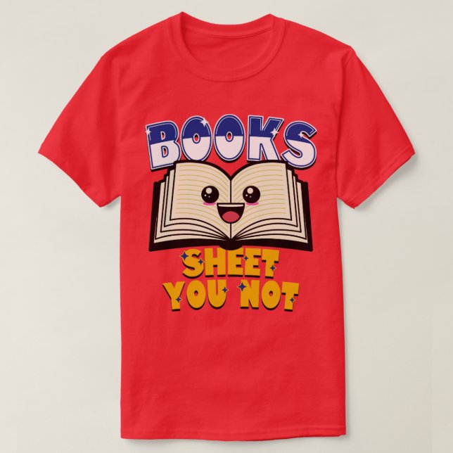 Camiseta Libros Hoja que no (Diseño del anverso)