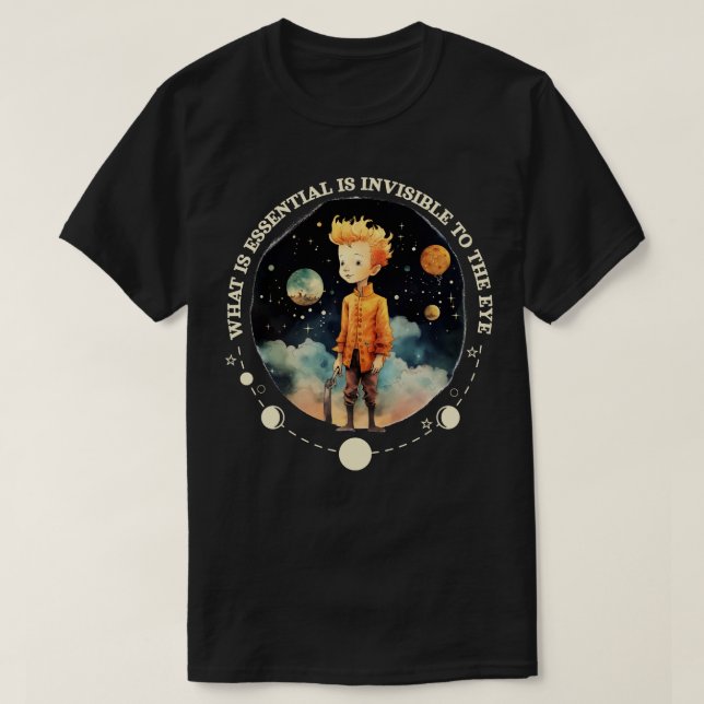 Camiseta Libros infantiles del Principito Le Petit Prince 1 (Diseño del anverso)