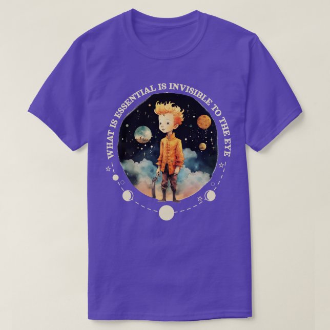 Camiseta Libros infantiles del Principito Le Petit Prince 5 (Diseño del anverso)