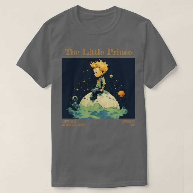 Camiseta Libros infantiles del Principito Le Petit Prince 6 (Diseño del anverso)