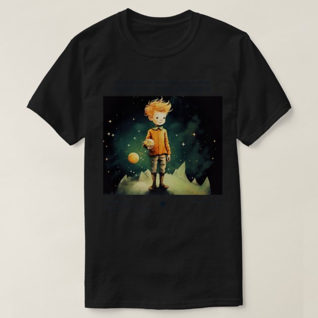 Camiseta Libros infantiles del Principito Le Petit Prince 7 (Diseño del anverso)