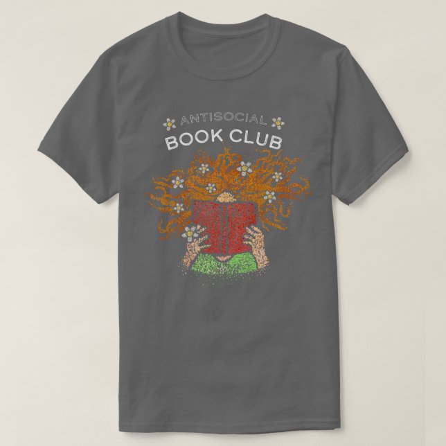 Camiseta Libros Introvert Book Lovers Novels Book Club 1 (Diseño del anverso)