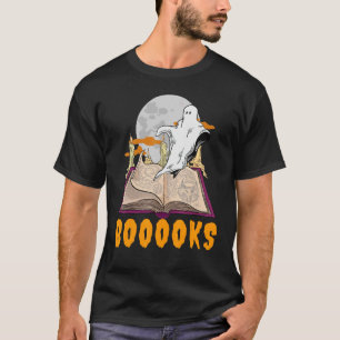 Camiseta ¡Libros! Lecturas fantasma de libros, librerías bi