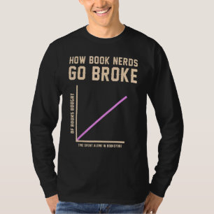Camiseta Libros Leer Bookworm Cómo se desmoronan los librer