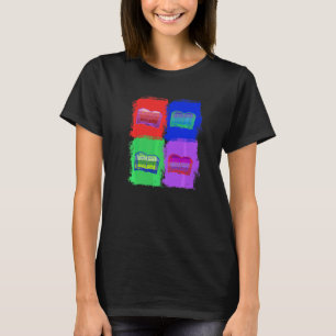 Camiseta Libros Leídos Libros Pop