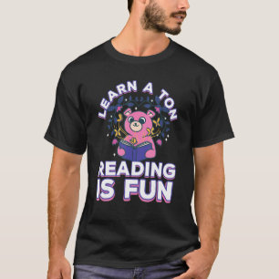 Camiseta Libros leyendo aprendizaje Sabiduría Inteligencia