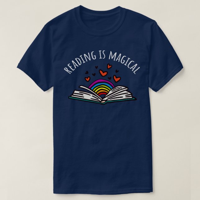 Camiseta Libros leyendo biblioteca Lover Bookworm (Diseño del anverso)