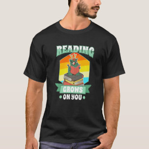 Camiseta Libros leyendo escuela de imaginación de sabiduría
