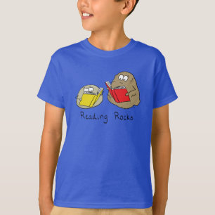 Camiseta Libros leyendo niños divertidos