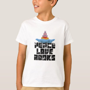 Camiseta Libros leyendo regalo