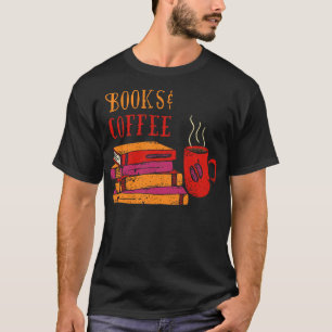 Camiseta Libros Libros Libros Café Libros Amantes 1