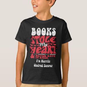 Camiseta Libros me robaron el corazón ~ Día de San Valentín