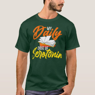 Camiseta Libros Mi Dosis Diaria De Serotonina