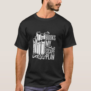 Camiseta Libros Mi plan Bookworm Reader Cita