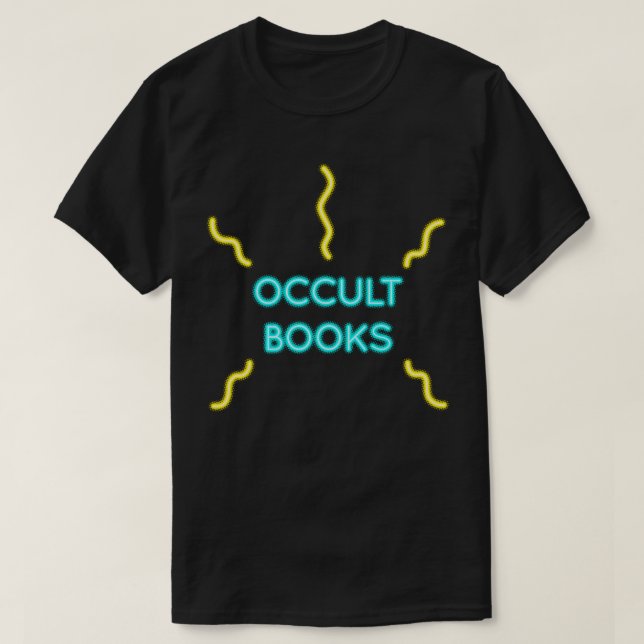 Camiseta Libros ocultos (Diseño del anverso)