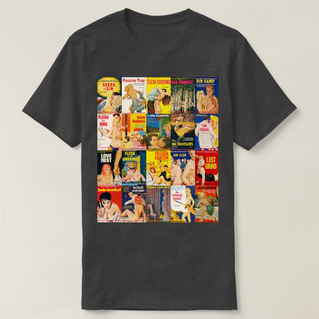 Camiseta Libros originales de soporte nocturno de red (Diseño del anverso)