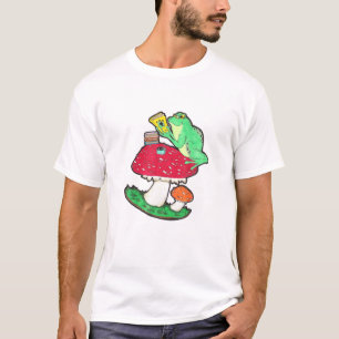 Camiseta Libros para hombres Frog Anfibios Leer libro Lov