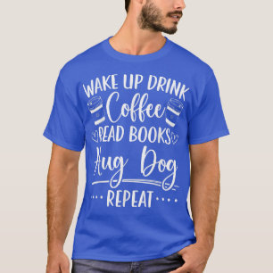 Camiseta Libros Perros y Café Lectura de Bookworm