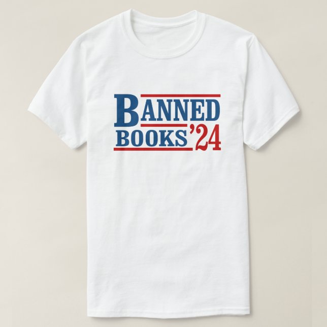 Camiseta Libros prohibidos 2024 (Diseño del anverso)