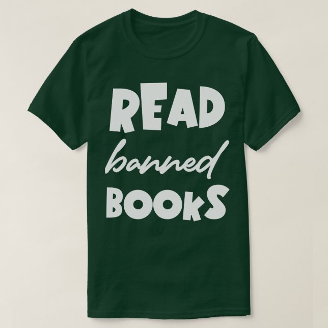 Camiseta Libros prohibidos 21 (Diseño del anverso)