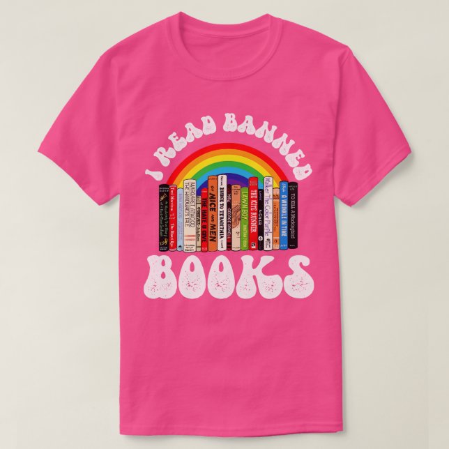 Camiseta Libros prohibidos 26 (Diseño del anverso)