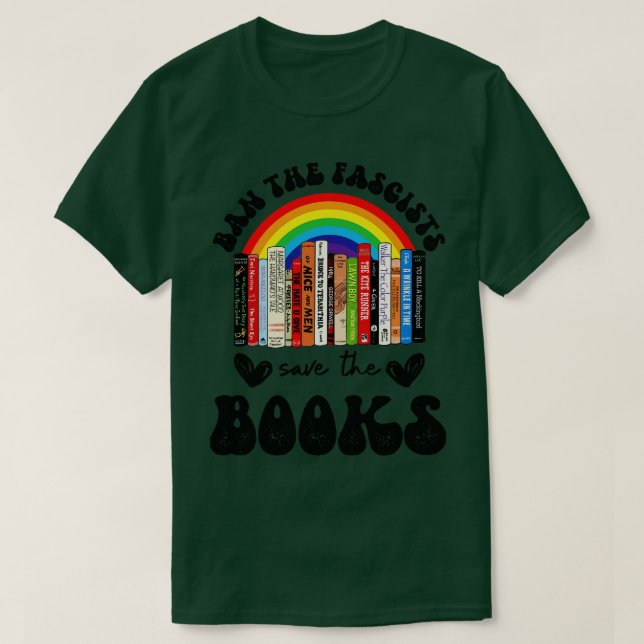 Camiseta Libros prohibidos 30 (Diseño del anverso)