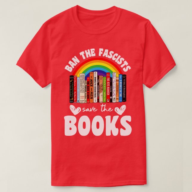 Camiseta Libros prohibidos 35 (Diseño del anverso)