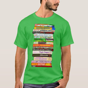 Camiseta Libros prohibidos Stack Razones por las que los li