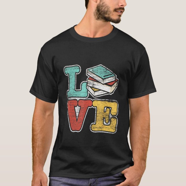 Camiseta Libros Reader Library Bookworm Idea de lectura (Anverso)