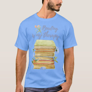 Camiseta Libros retro vintage que leen son mis flores de te