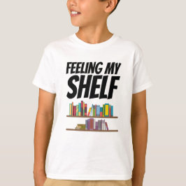 Camiseta Libros - Sensando mi estante